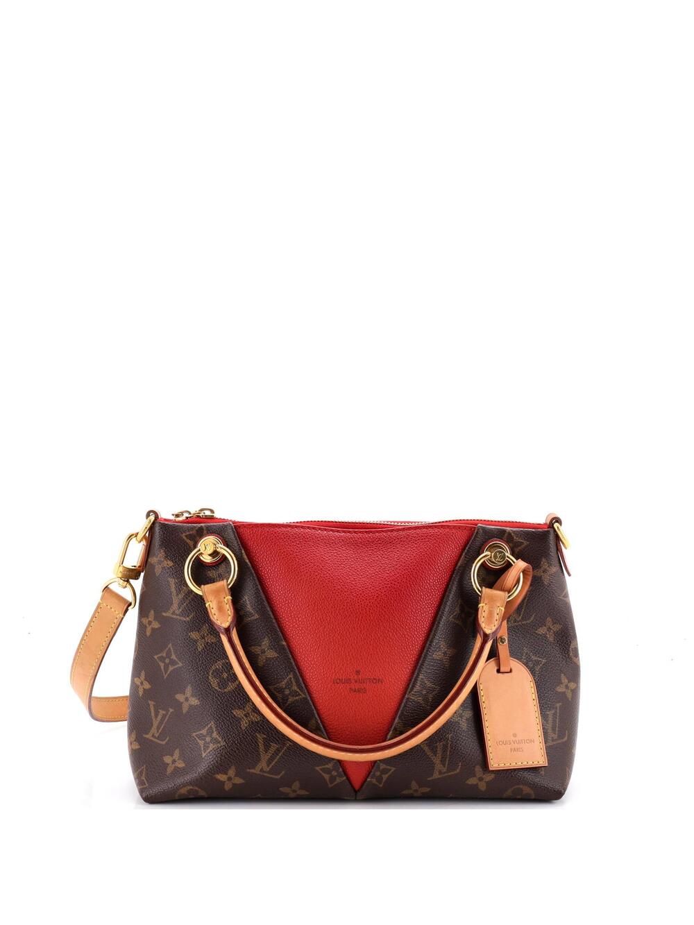Louis Vuitton V Tote Canvas And Leather #349166L21B